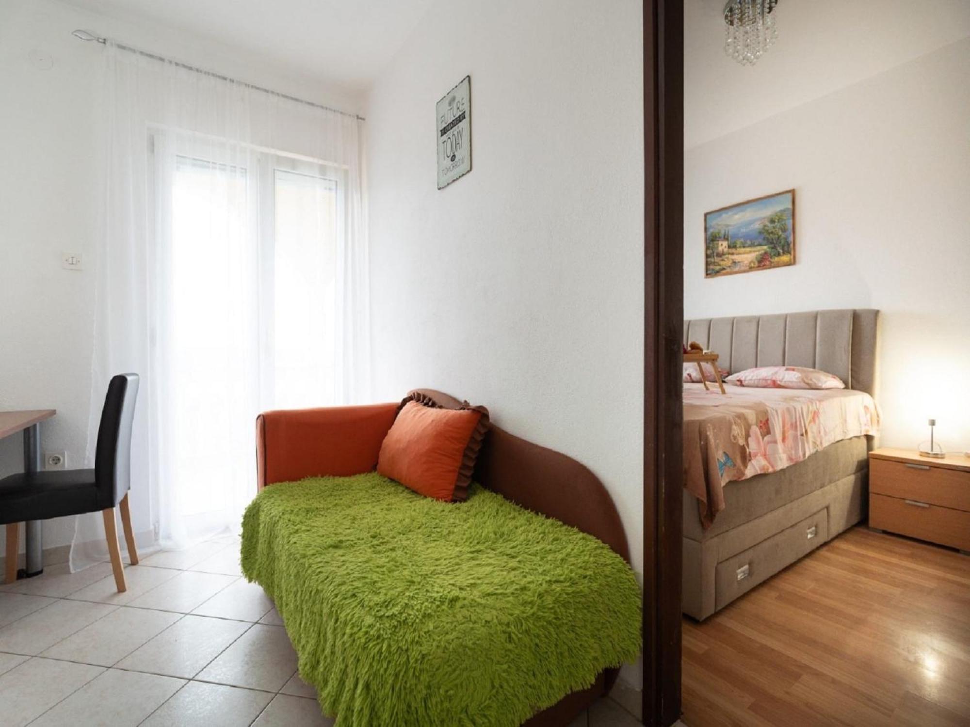 Apartments Milic - One Bedroom Apartment With Sea View And Terrace Gornji Karin Kültér fotó